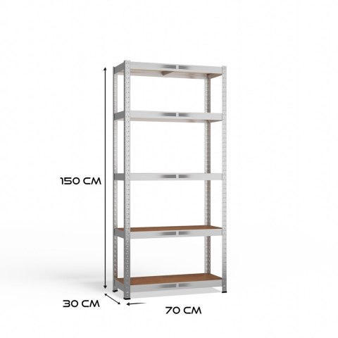 Regał Magazynowy G7030 METALOWE