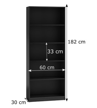 Regał Onyx R60 CZARNY